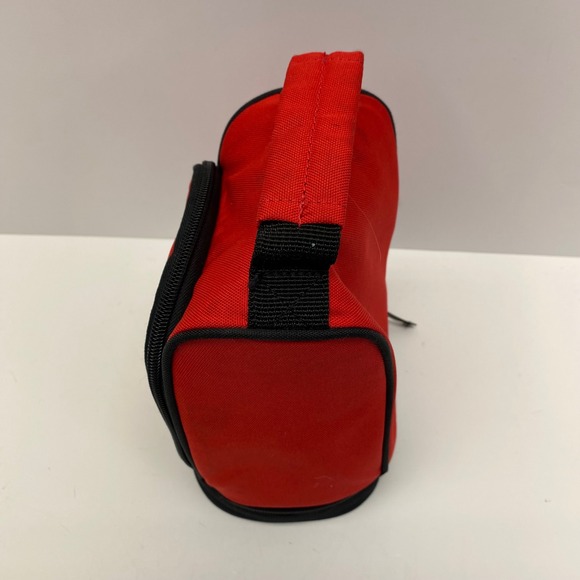 Nike Red Black Insulated Lunch Bag Cooler Kids Youth Sportswear Swoosh - Picture 7 of 15